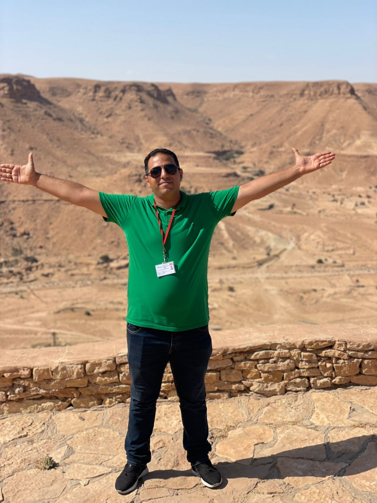 Mr. Ghazi, founder of Optimus Travel Services
