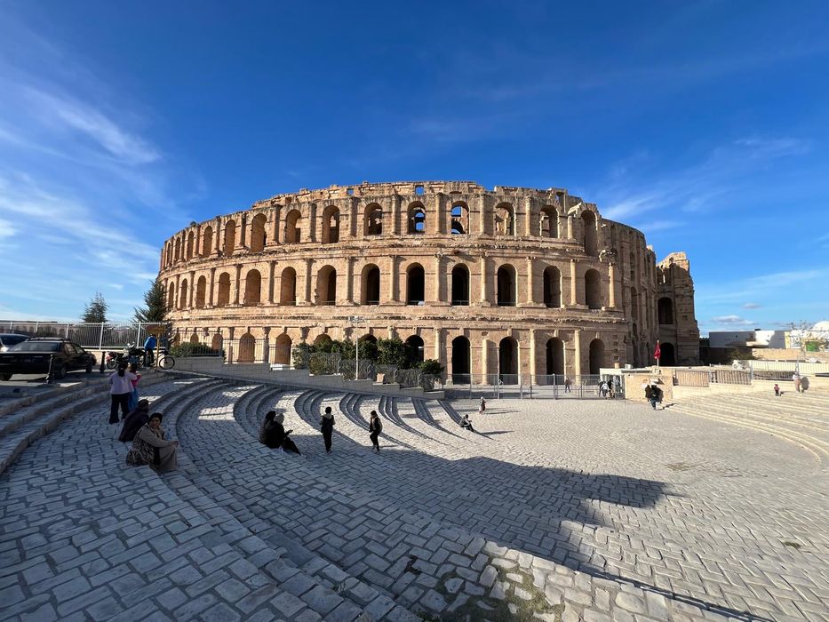 The Roman amphitheatre at El Jem
